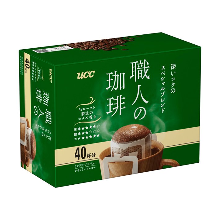 UCC Craftmans Drip Coffee Bag Rich Special Blend 40 Bags