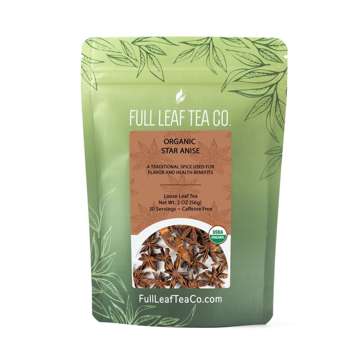 Organic Star Anise Retail Bags – Case of 6