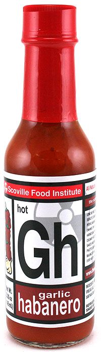 Scoville Food Institute Garlic Habanero Hot Sauce, 5oz.