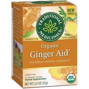 Traditional Medicinals – Ginger Aid Tea, 1.13oz