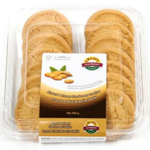 TWI Almond & Honey Shortbread Cookies 350g