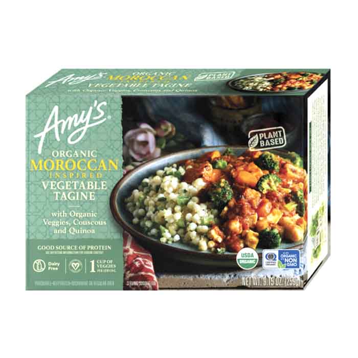 Amys – Entree Moroccan Vegetable Tagine, 9.15oz | Pack of 12