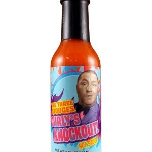 The Three Stooges Curly’s Knockout! Hot Sauce, 5oz.