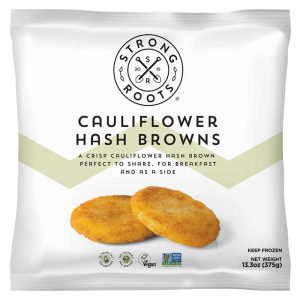 Cauliflower Hash Browns by Strong Roots | Guilt-Free Snack
