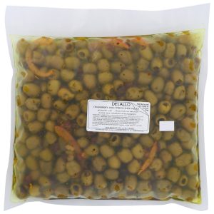 Delallo – Cranberry & Citrus Olive, 14 Oz (Pack of 8)