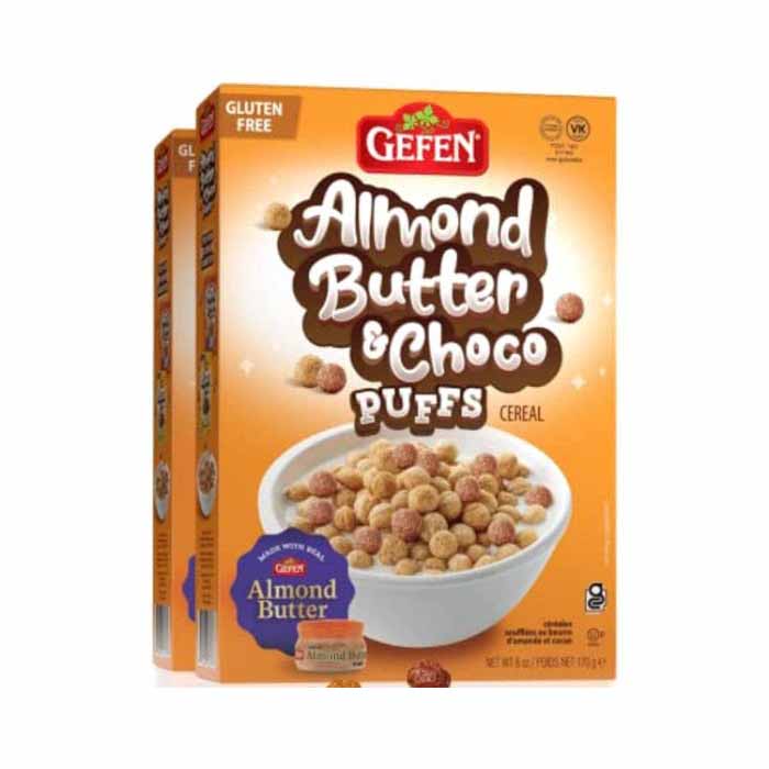 Gefen – Cereal Puff Almond Butter Coco 6 Oz – Pack Of 12
