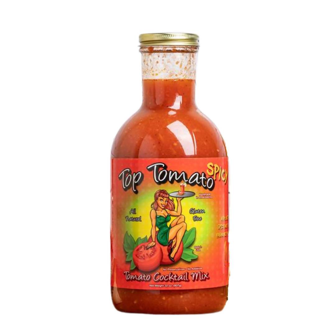 Circle B Ranch Spicy Bloody Mary Mix “Top Tomato” – 12 Bottles x 32oz