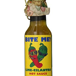 Bite Me Lime-Cilantro Hot Sauce, 5oz.