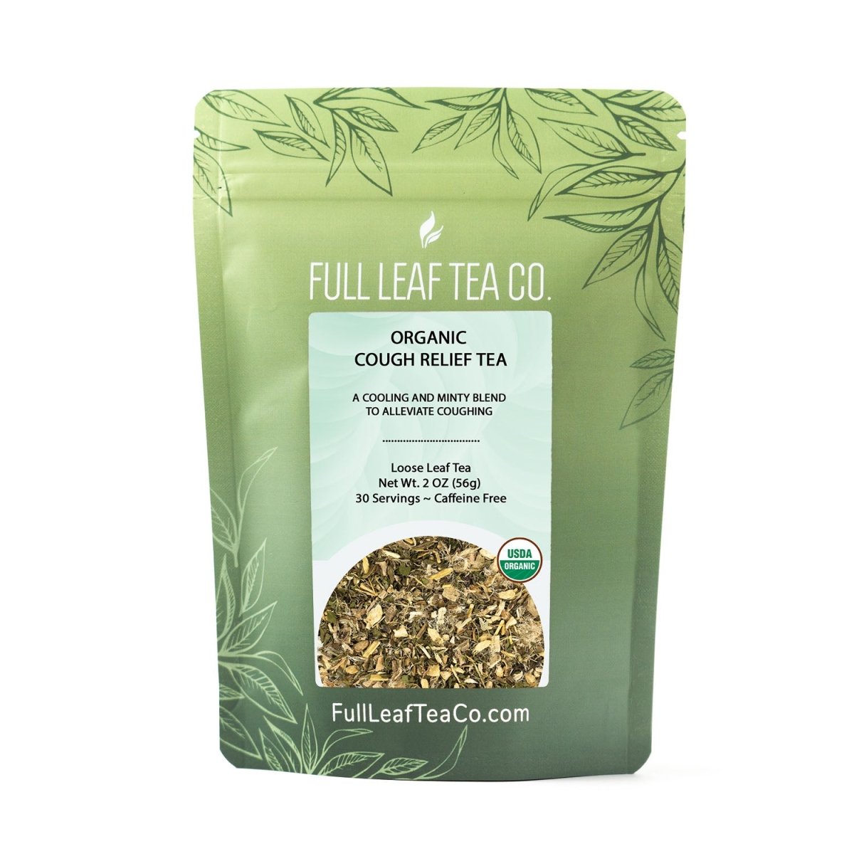 Organic Cough Relief Tea Retail Bags – Case of 6