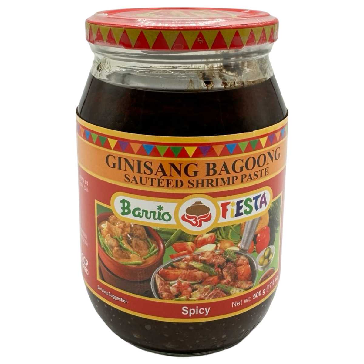 Barrio Fiesta – Ginisang Bagoong Sauteed Shrimp Paste – Spicy – BIG – 500 G