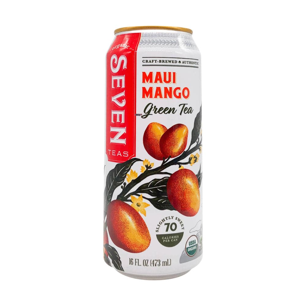 Seven Teas – Tea Green Mango Maui 16 FO – Pack of 12