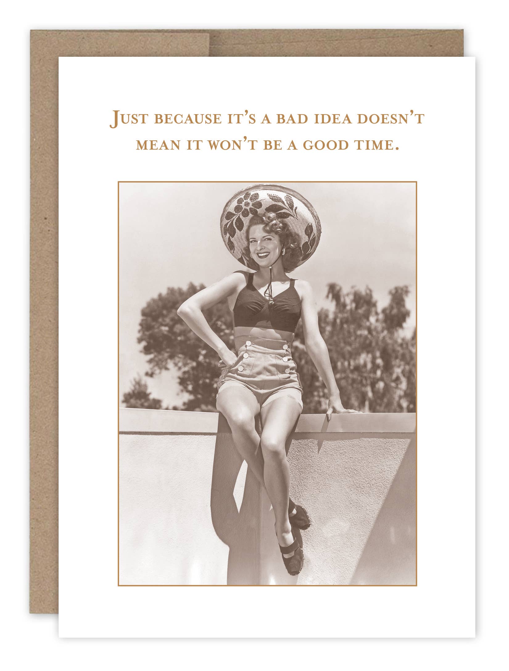 Shannon Martin Design – Bad Idea, Good Time Birthday Card