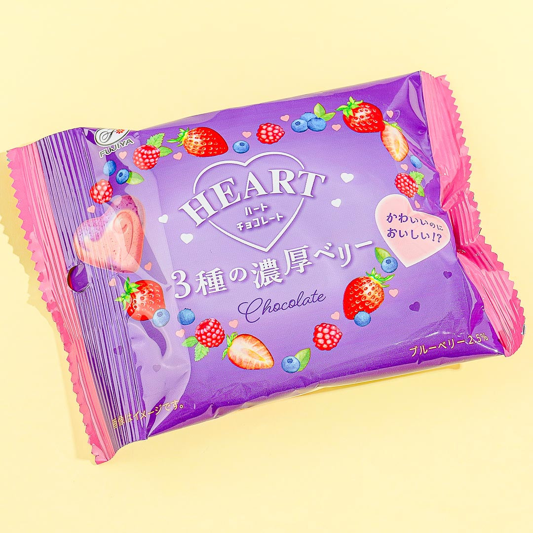 Fujiya Reward Heart Chocolate Pack – Rich Berries