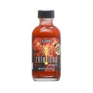 Hot Sauce Trinidad Scorpion Puree CAJohns Heat 10