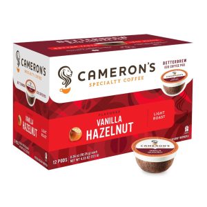 Camerons Coffee – Vanilla Hazelnut Single Serve Coffee Pods, 4.33 Oz |