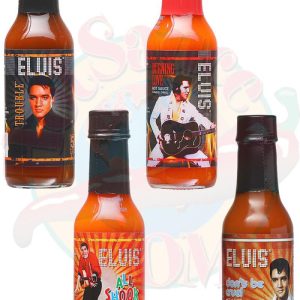 Elvis’ Hot Sauces 4 Pack Gift Set, 4/5oz.
