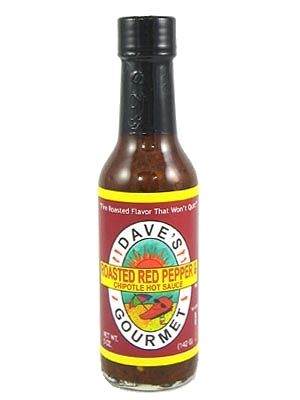 Dave’s Roasted Pepper Hot Sauce, 5oz.