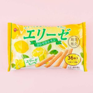 Bourbon Elise Wafer Sticks – Refreshing Lemon