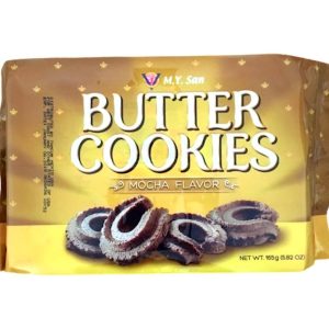 M.Y. San – Butter Cookies – Mocha Flavor – 165 G