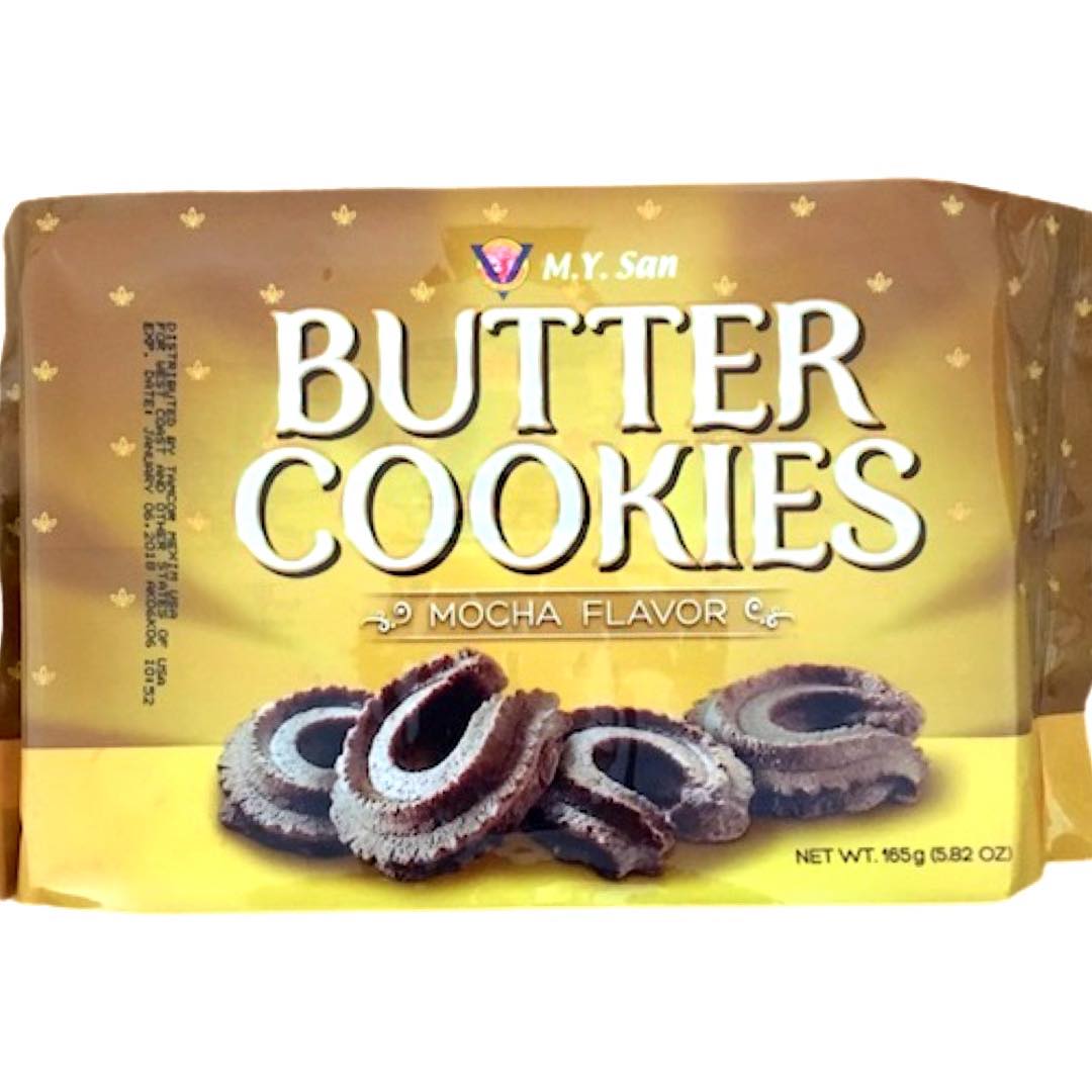 M.Y. San – Butter Cookies – Mocha Flavor – 165 G