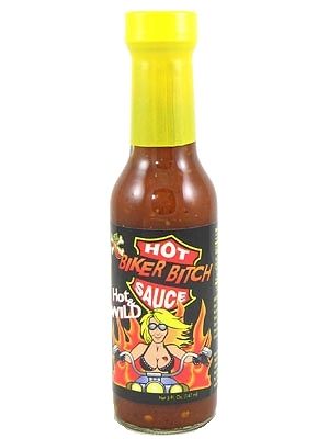 Biker Bitch Hot & Wild Hot Sauce, 5oz.
