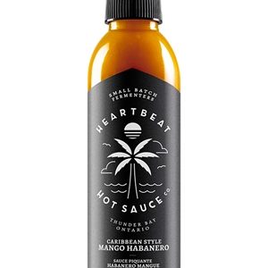 Heartbeat Caribbean Style Mango Habanero Hot Sauce, 6oz.