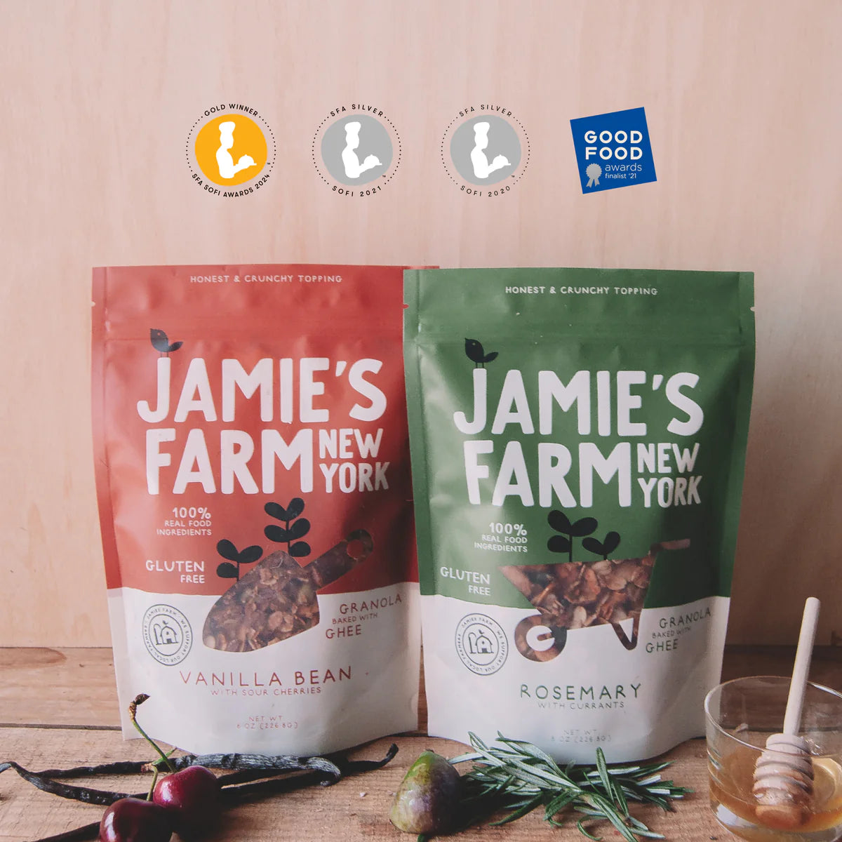 Jamie’s Farm Granola Jamie’s Award-Winning Duo Bags