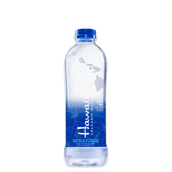 Hawai‘i Volcanic – Filtered Alkaline Water (500 mL) | Pack of 24