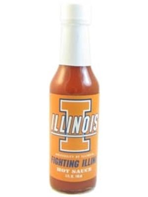 Collegiate Hot Sauce – Illinois Fighting Illini, 5oz.
