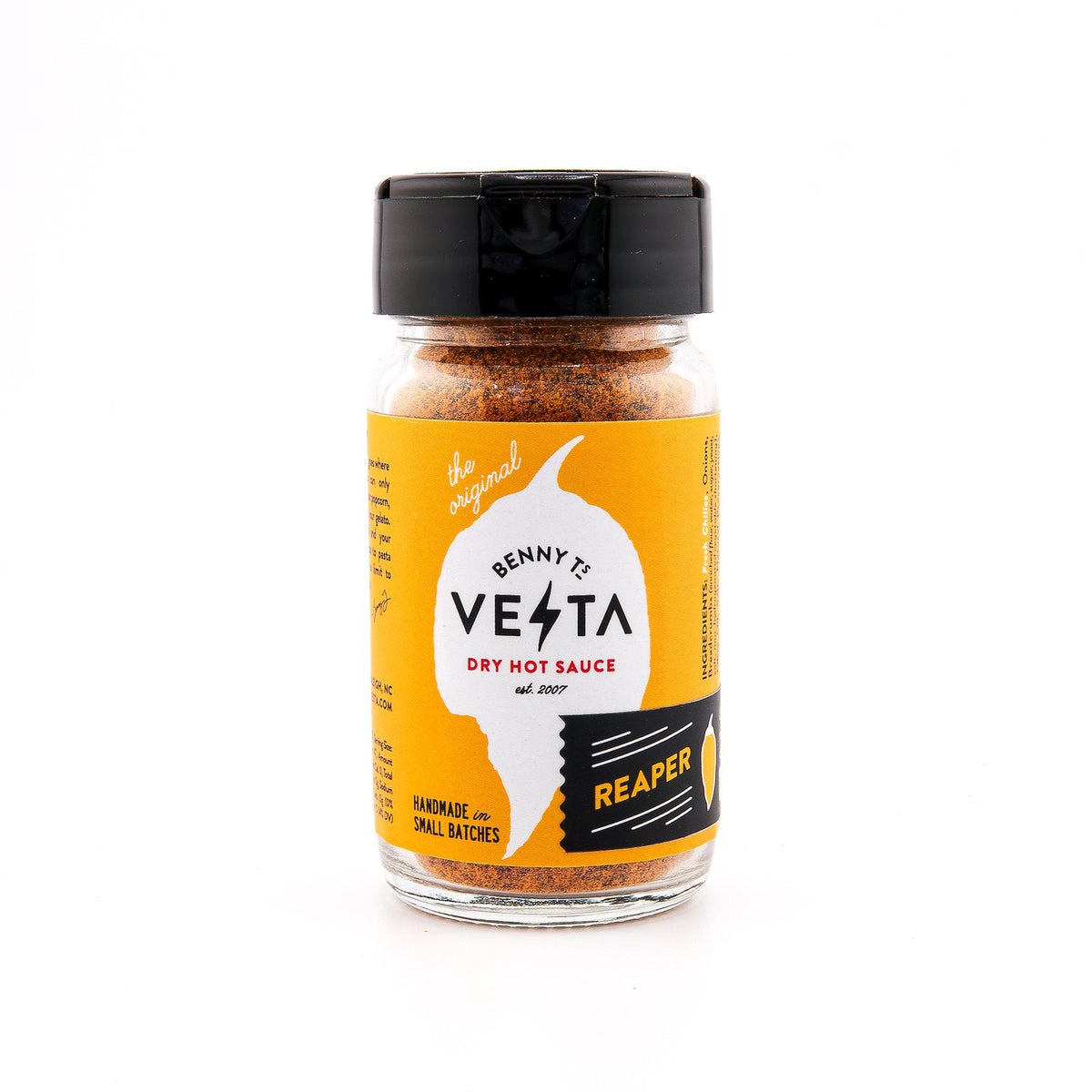 Benny T’s Vesta – Dry Hot Sauce – Reaper | 12 Jars