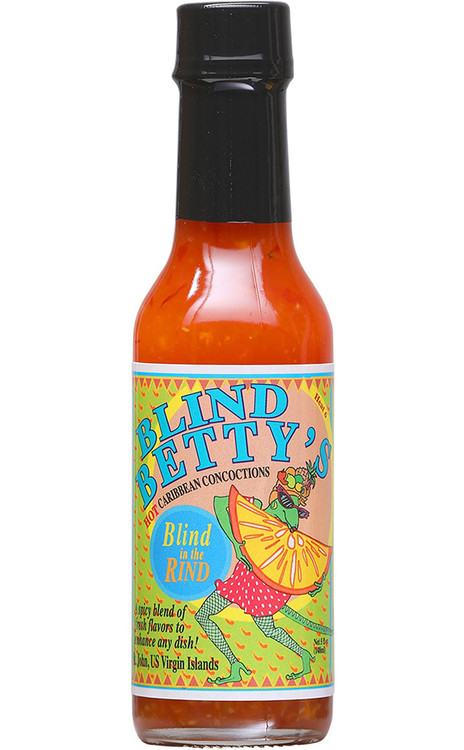 Blind Betty’s Blind In The Rind Hot Sauce, 5oz.