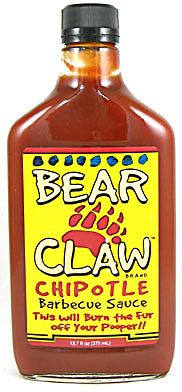 Bear Claw Chipotle Barbecue Sauce, 12oz.