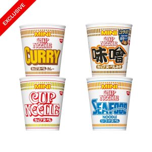 Nissin Cup Noodle Trial Pack (4 Cups)