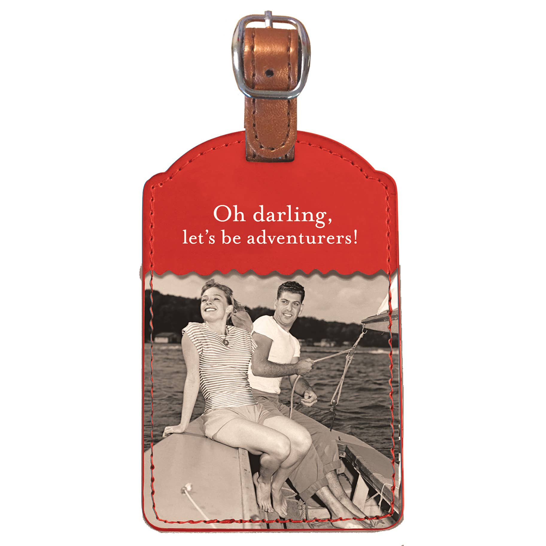 Shannon Martin Design – Let’s Be Adventurers Luggage Tag