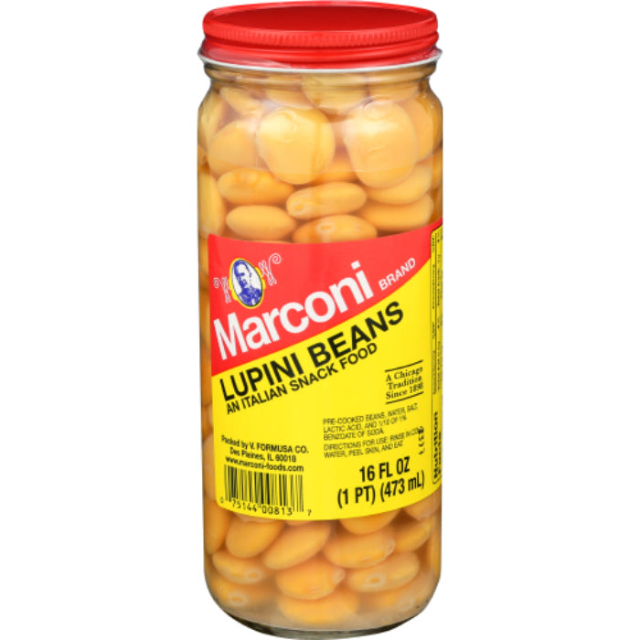 Marconi – Beans Lupini, 16 Oz – Pack of 12