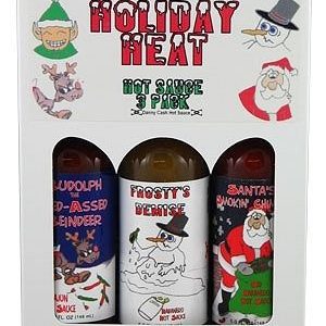 Holiday Heat Hot Sauce 3 Pack, 3/5oz.