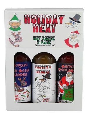 Holiday Heat Hot Sauce 3 Pack, 3/5oz.