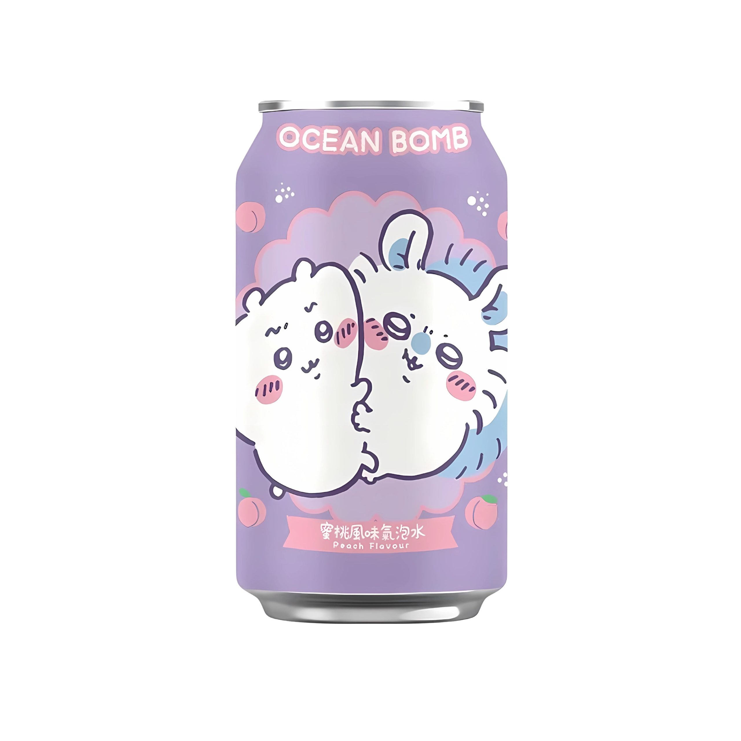 Chiikawa Sparkling Water Peach Flavor (Taiwan)