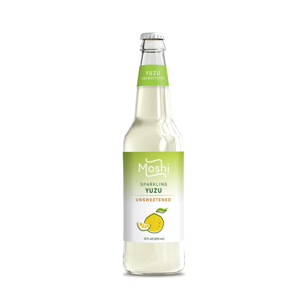 Moshi – Yuzu Unsweetened Sparkling Water, 12 fl oz