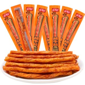 Xiao Hua Tou Latiao Extra Chewy Spicy Strips 30 Pack 128g