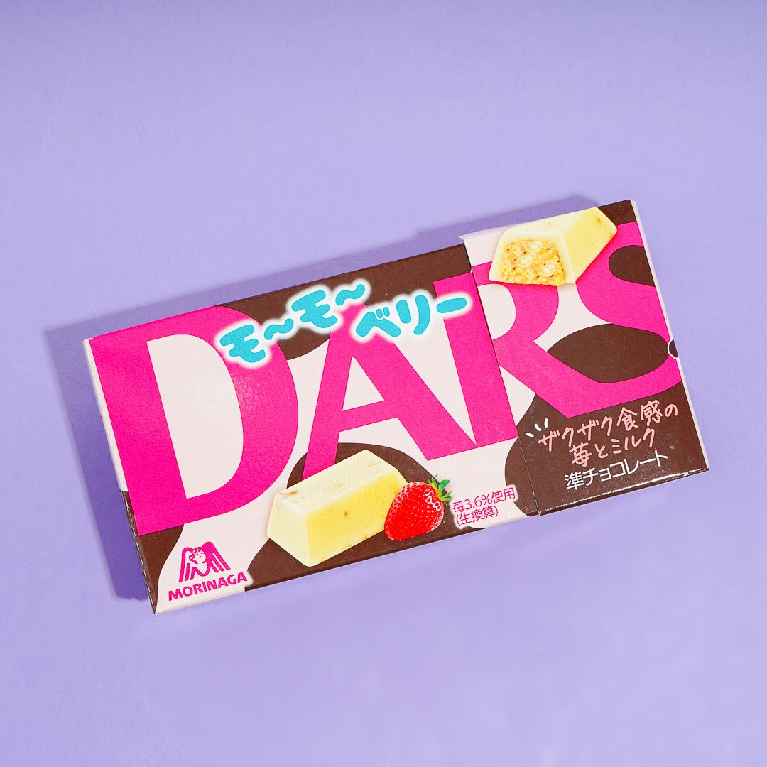 Dars White Chocolate – Crunchy Strawberry