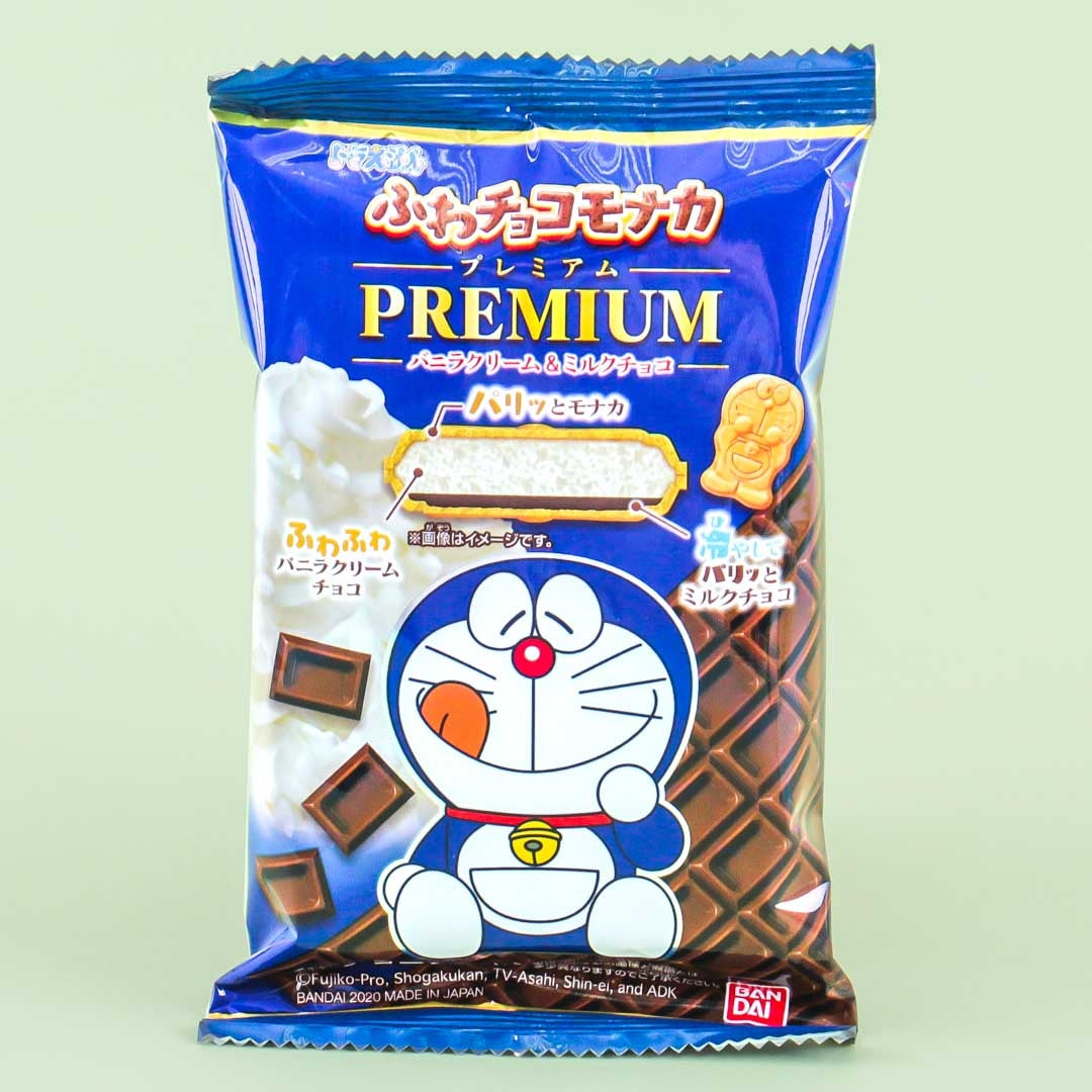 Doraemon Chocolate Monaka Wafer
