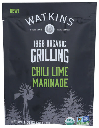 Watkins Marinade Chili Lime Organic, 1.06 Oz – Pack Of 12