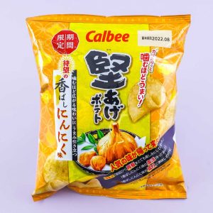 Calbee Kata-age Potato Chips – Scented Garlic