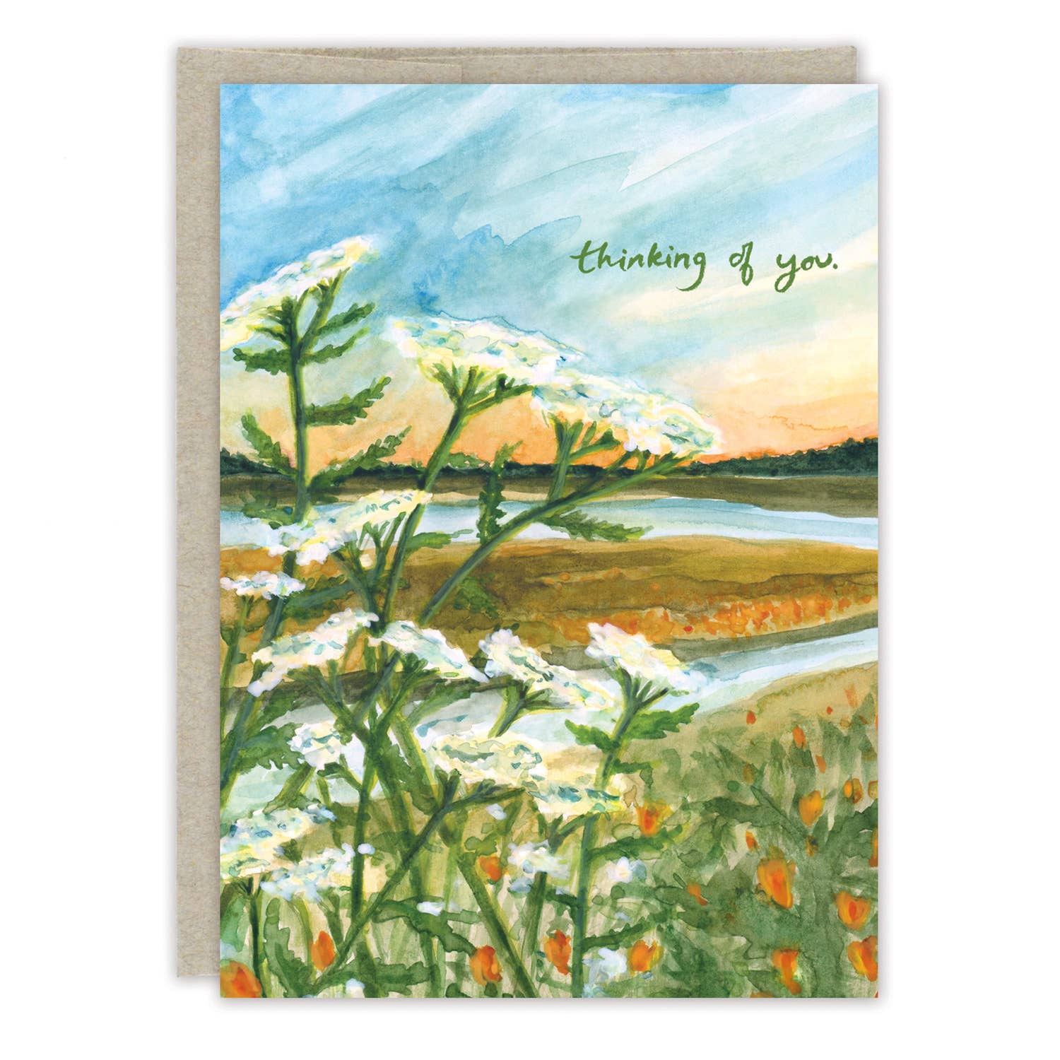 Biely & Shoaf – Yarrow Thinking Of You Card