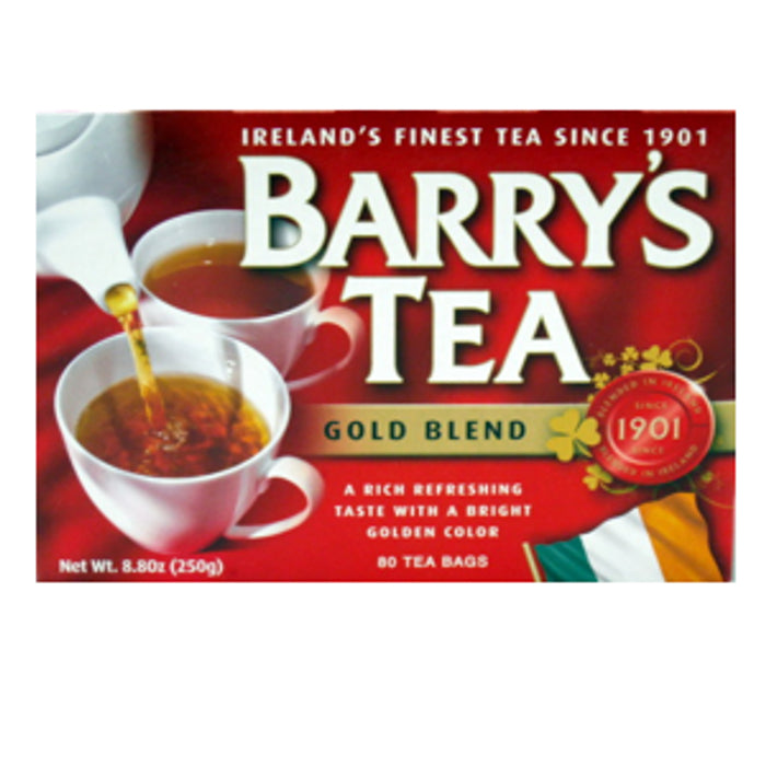 Barry’s – Gold Blend Tea, 80 Count, 8.8 oz | Pack of 6