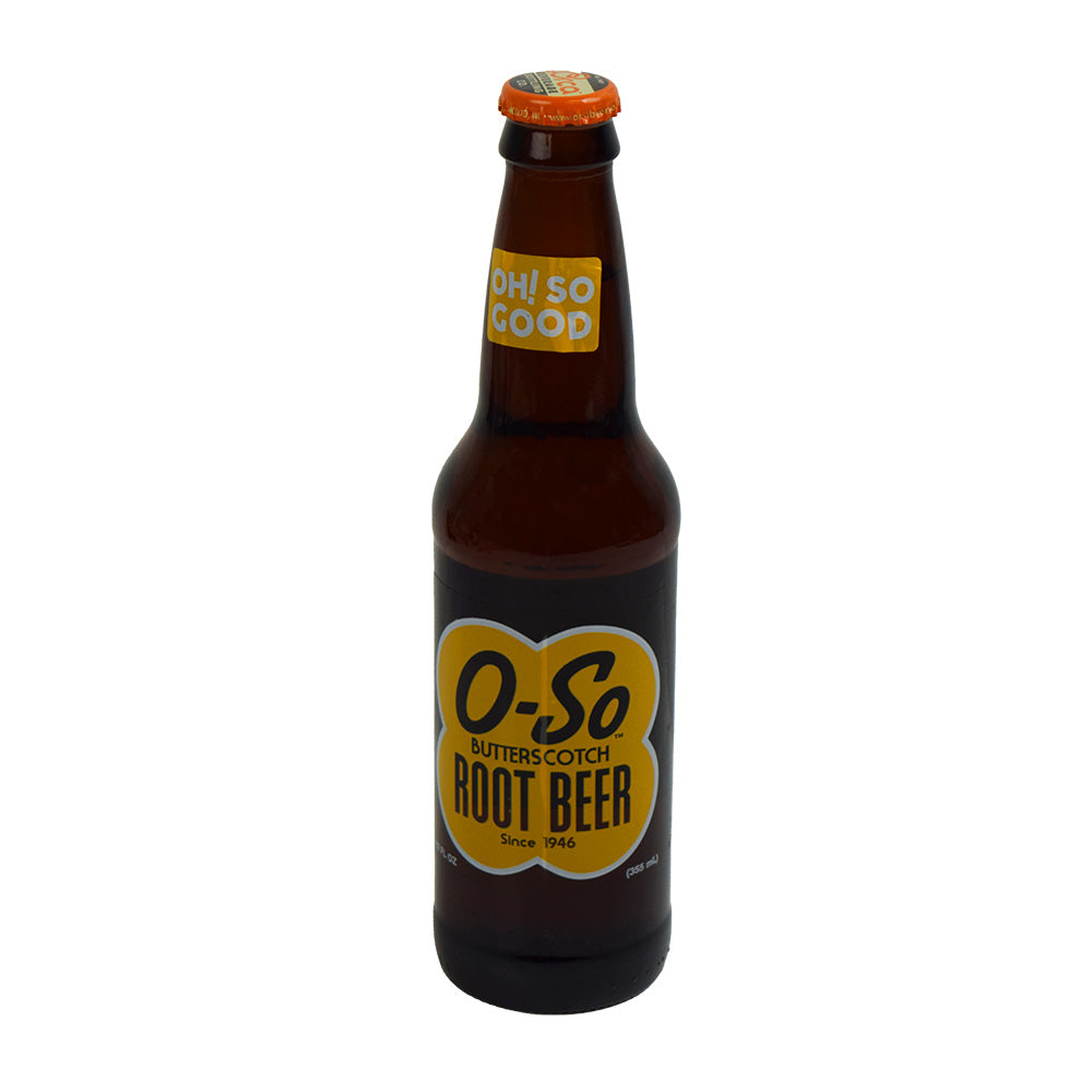 O-So Butterscotch Root Beer Soda