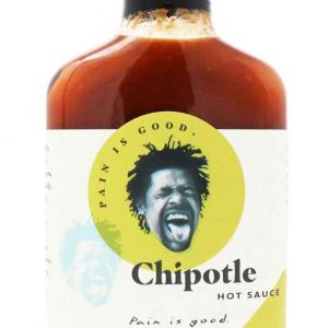Most Wanted Pain is Good Chipotle Hot Sauce, 7oz