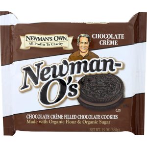 Newman’s Own – Chocolate Cream Chocolate Cookie, 13oz