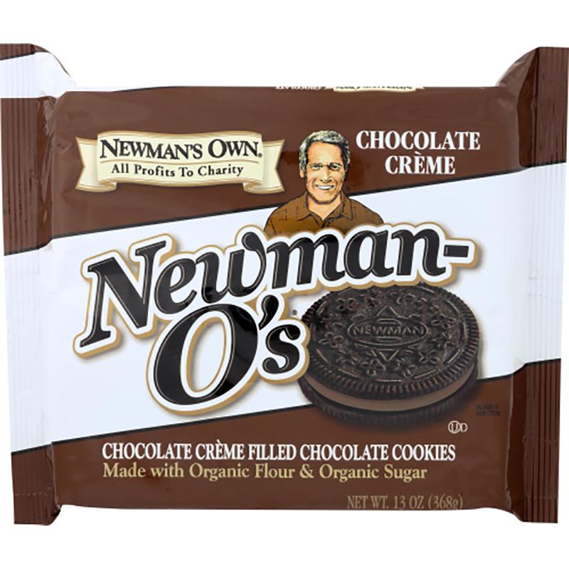 Newman’s Own – Chocolate Cream Chocolate Cookie, 13oz